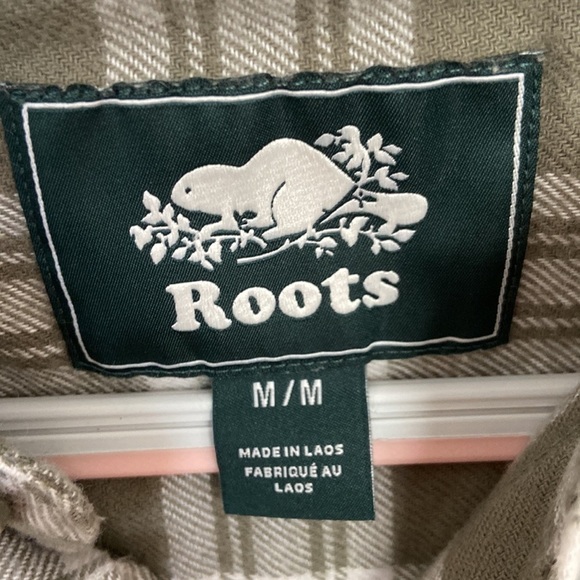 𝅺roots l Fannel Long Sleeve Shirt NWT - Picture 2 of 5